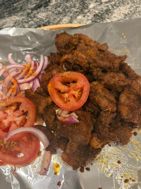 Air fry soya meat Air Fry soya meat